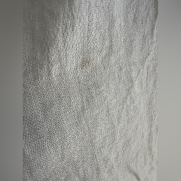 Soft Surroundings Fiesta Embroidered Tunic Top Womens SZ L Floral Boho Linen - Picture 5 of 10